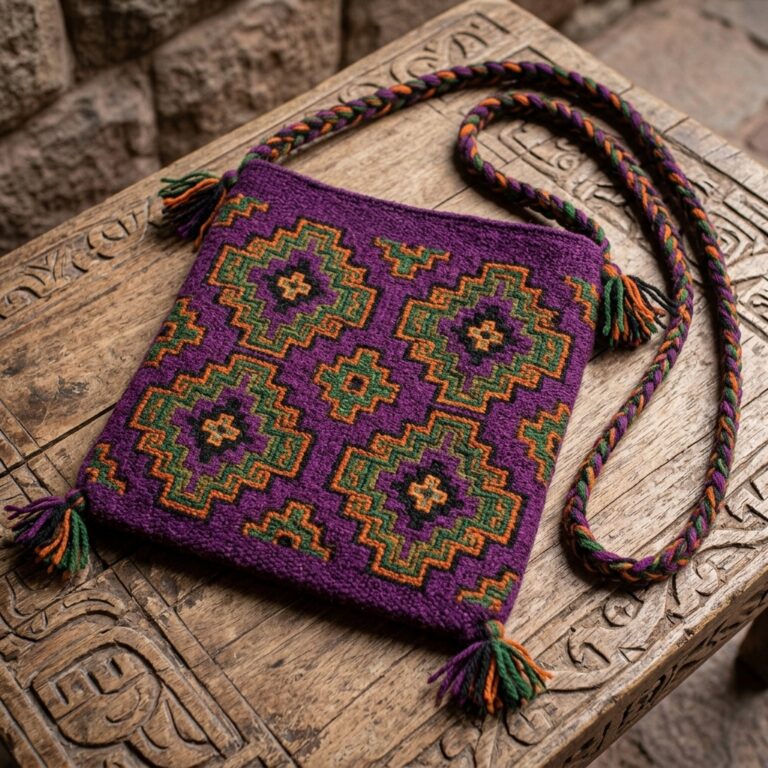 CH'USPA (Bolso Tradicional Andino)